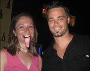 Gambling 911's snapshot of Rebecca and Brad Pitt
